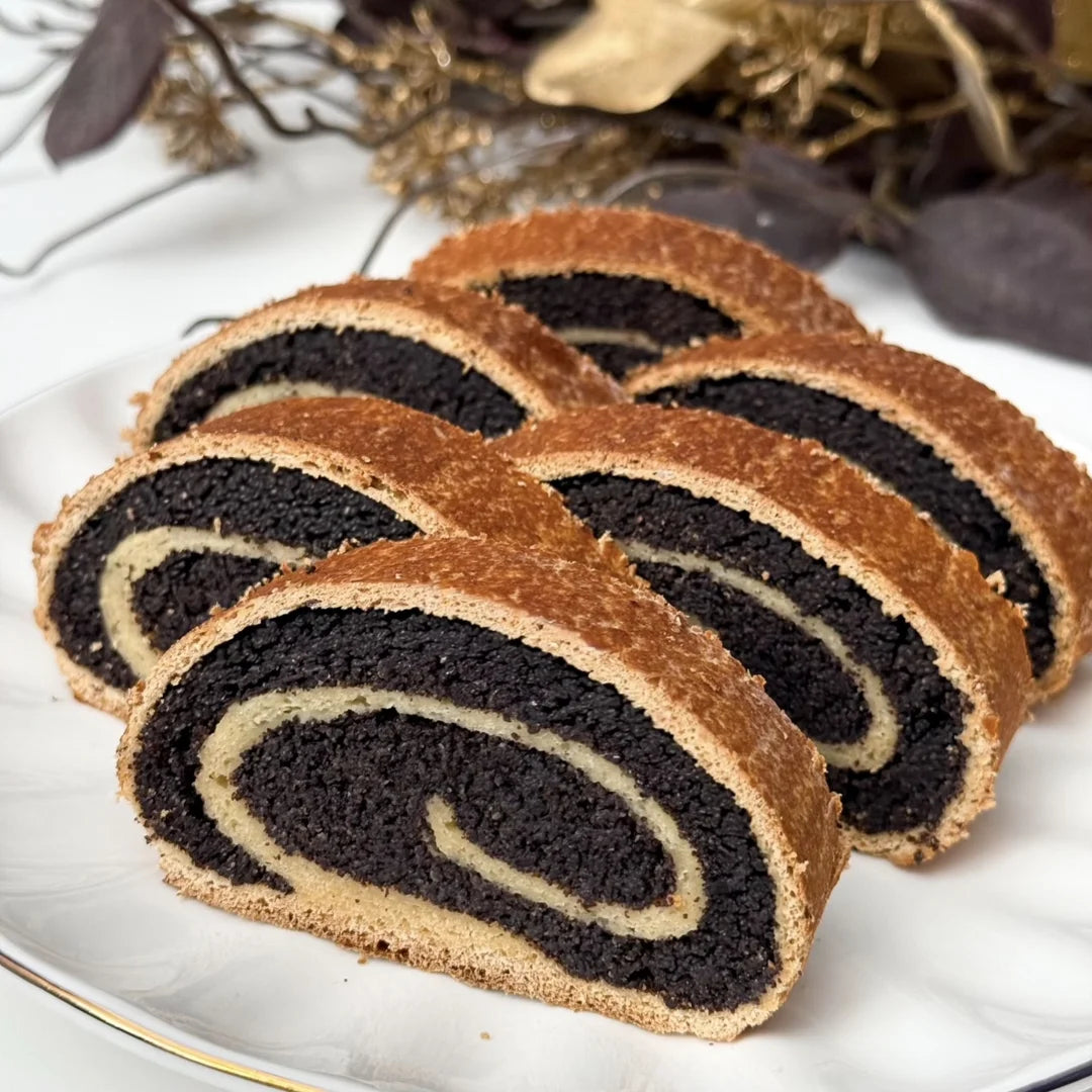 Mohn-Bejgli aus Fibriya Universal-Ballaststoffmix