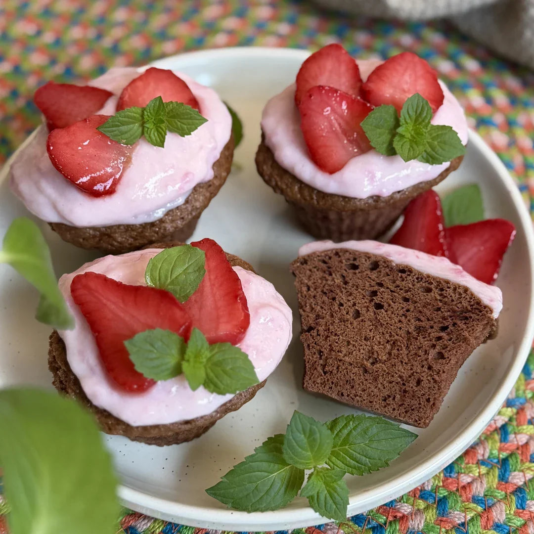 Fibriya kakaový muffin – nízkosacharidová keto vlákninová zmes 150g