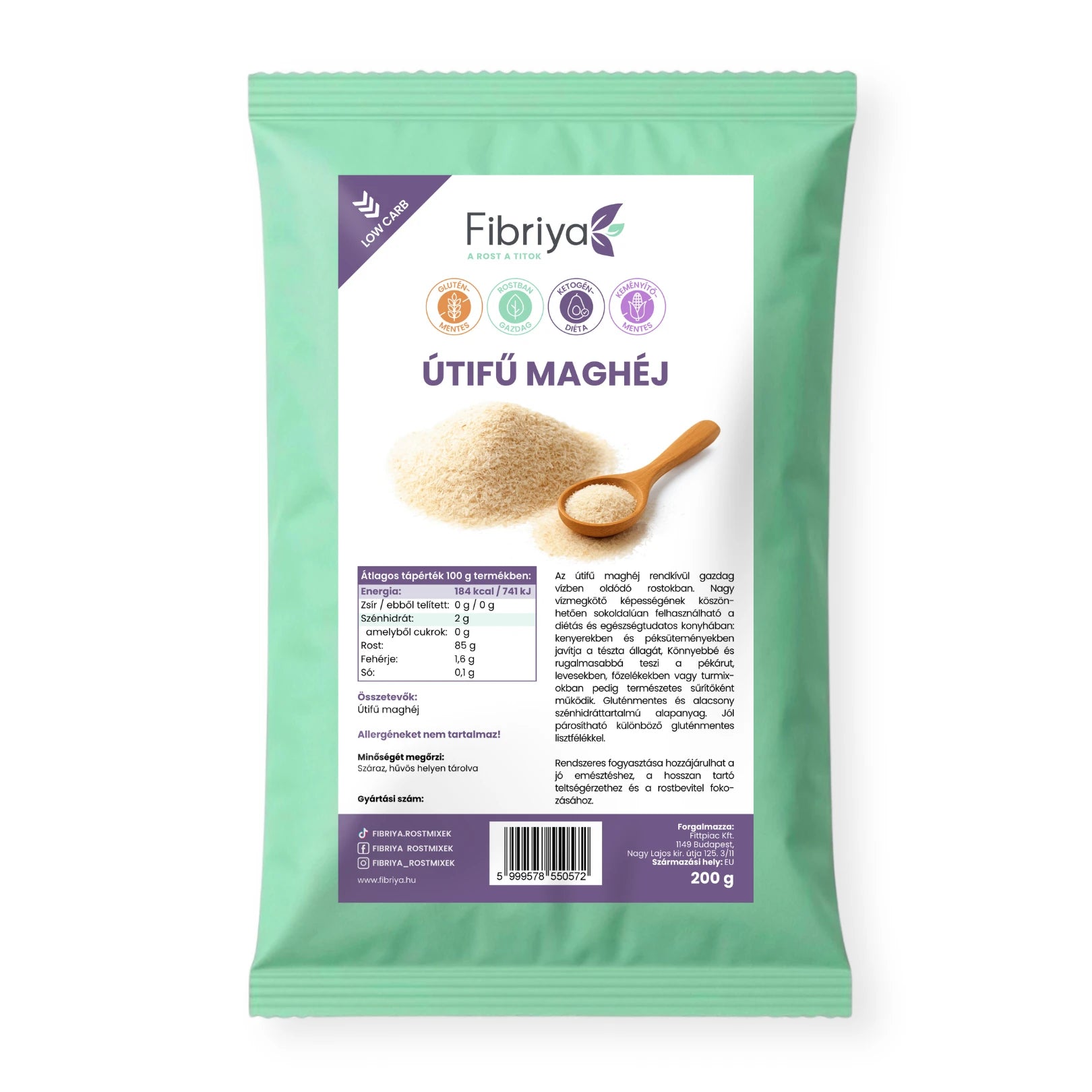 Fibriya Vláknina zo šupiek Psyllia 200g