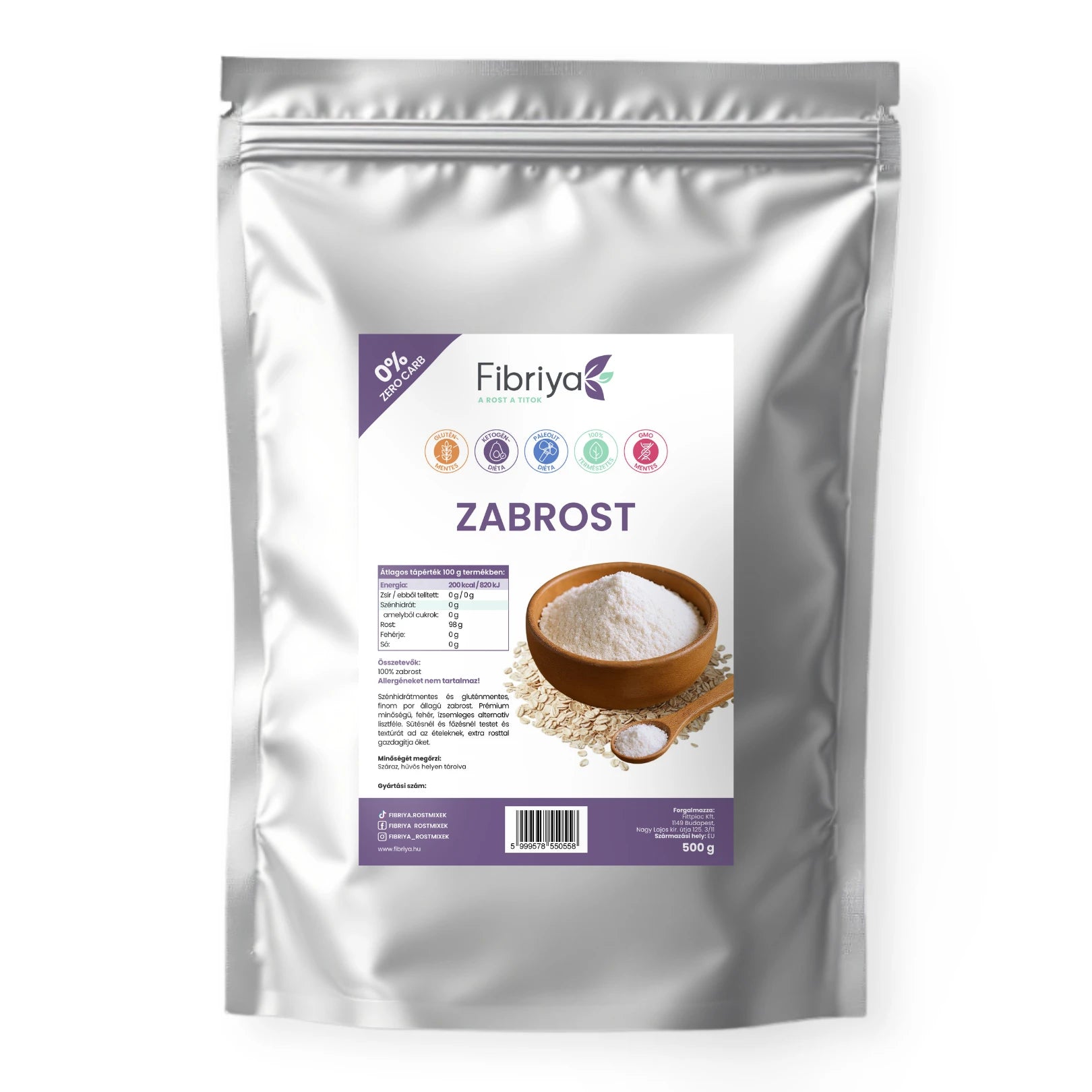 Fibriya ovsená vláknina 500g