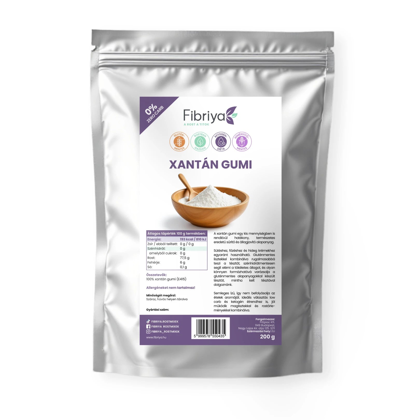 Fibriya Xantán 200g