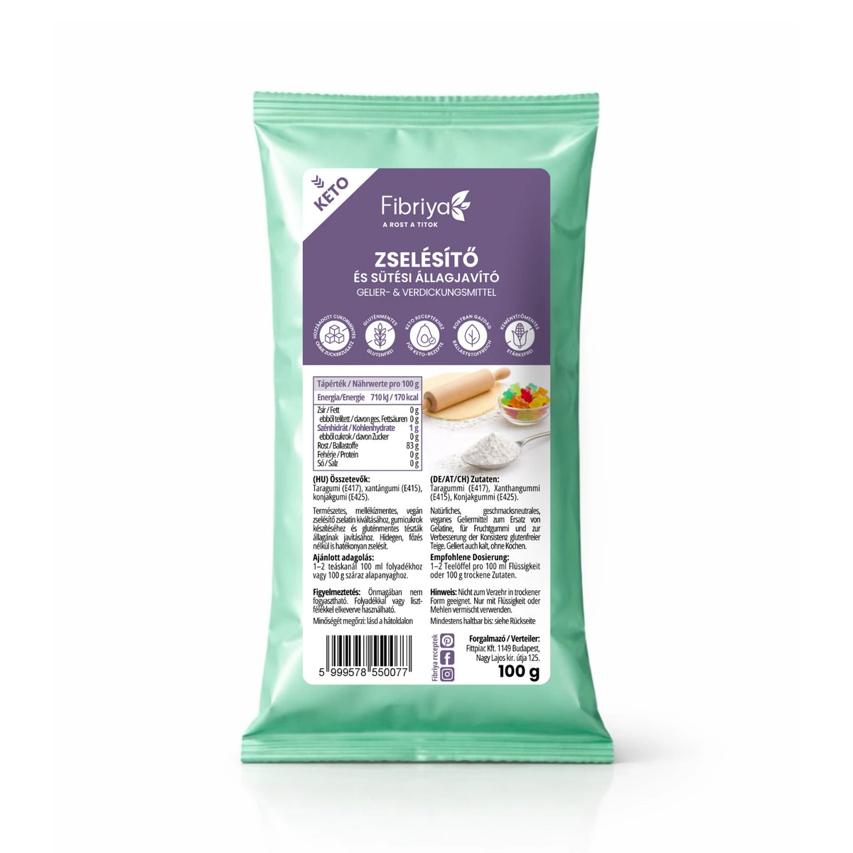 Fibriya Gelier- & Verdickungsmittel 100g